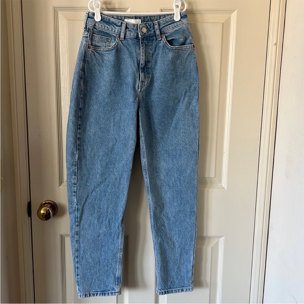 H&M high waisted mom jeans
